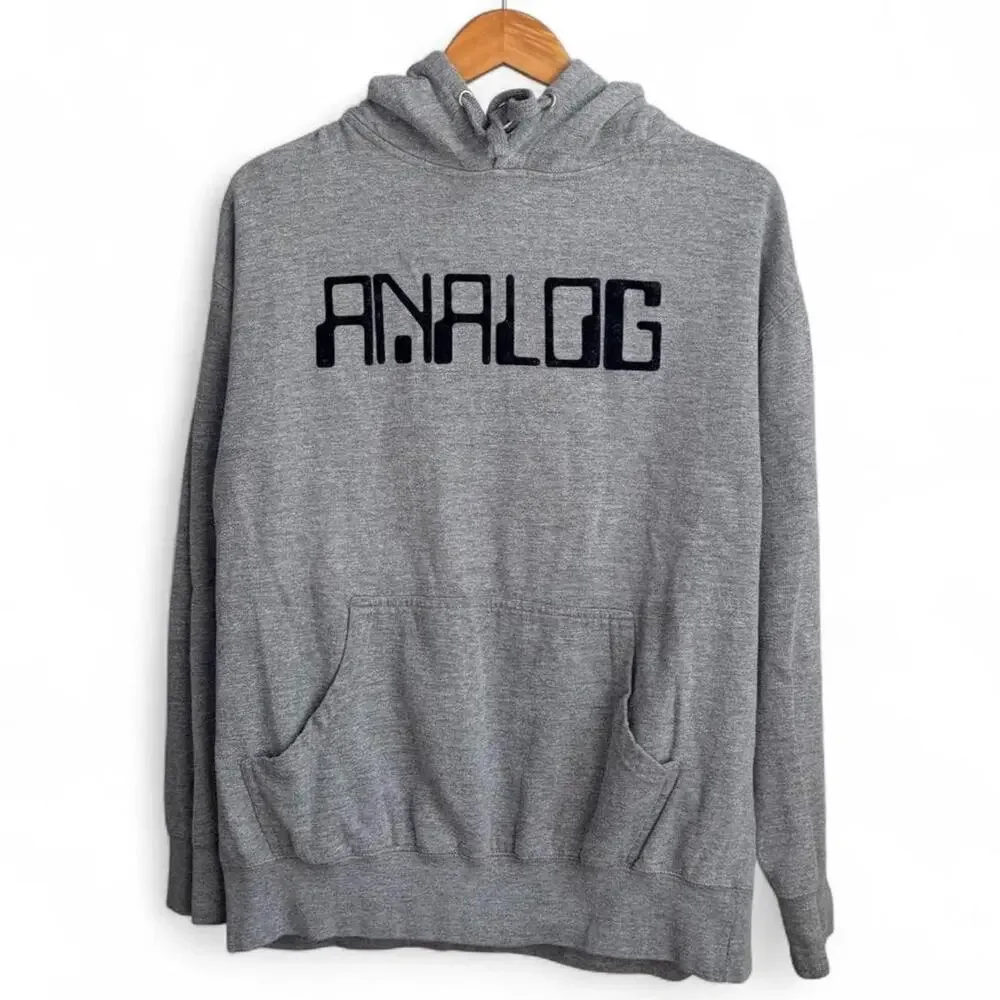 Mark Mcnairy Analog Mens L Streetwear Skater Comfort Grunge Hoodie